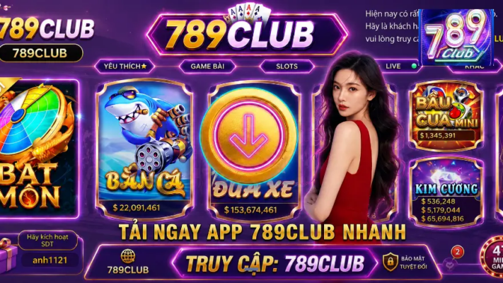 Hướng dẫn tải app 789Club