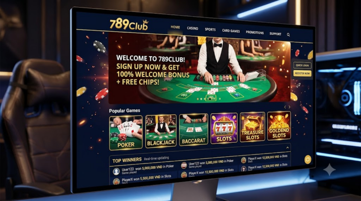 Trang web giả mạo cổng game 789Club