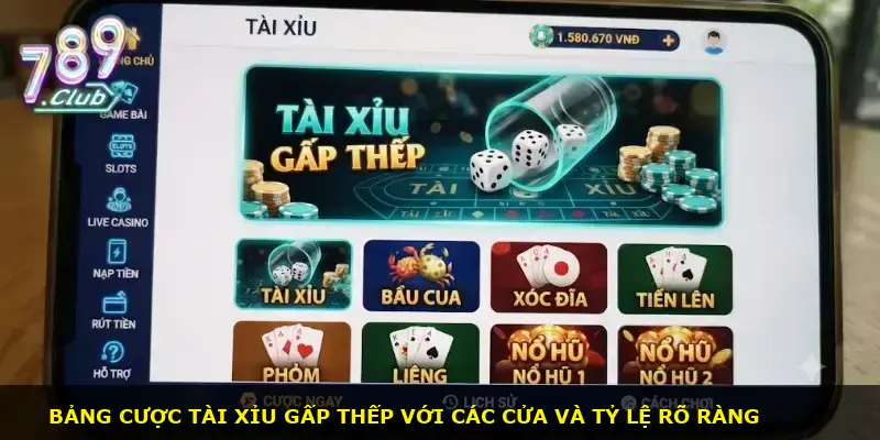 Tài xỉu gấp thếp 789Club - ảnh 2